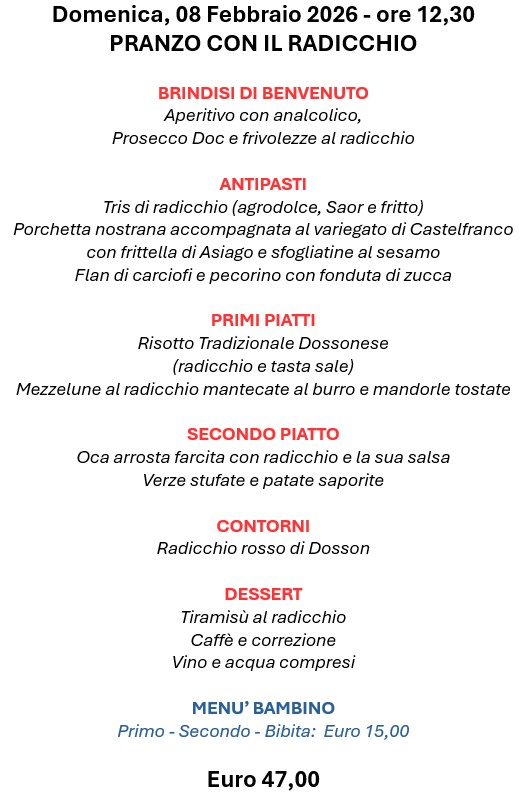 02 8 febbraio domenica pranzo